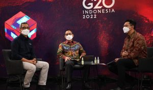Kominfo: Sinergi dan Keterlibatan Masyarakat Sukseskan Agenda Presidensi G20 Direktur Jenderal Informasi dan Komunikasi Publik (IKP) Kominfo Usman Kansong dalam dialog Presidensi G20 di Jakarta, Rabu (3/2).