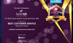 bank bjb Raih Penghargaan Indonesia Costumer Service Awards 2022 Indonesia Costumer Service Awards 2022