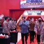 Menko Airlangga Hartarto ketika menghadiri rapat kerja bersama Kapolri