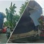 Truk Menabrak Mobil di Depan Rutan Cirebon