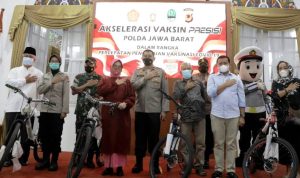 Target Vaksinasi Covid-19 Dosis Pertama di Sumedang Tinggal Dua Persen Lagi