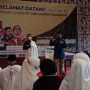 Beberapa jamaah umroh Mabruk tour sedang melakukan manasik umroh pada Minggu (6/3). (Foto: Sandi Nugraha/Jabar Ekspres)