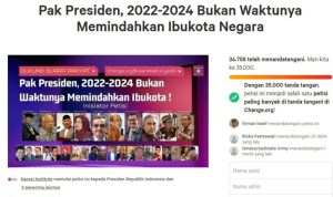Petisi Pemberhentian Pemindahan IKN Mencuat Kembali, Kenapa? Petisi Pemberhentian Pemindahan IKN (jpnn)