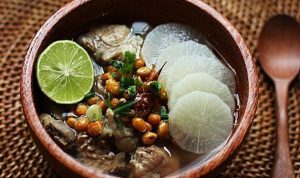 Ilustrasi resep soto Bandung (pinterest)