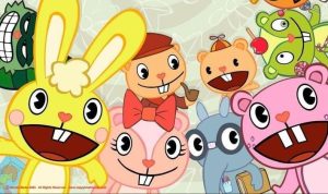 Bukan untuk Anak-anak! Daftar Kartun Sadis, Jangan Ditonton! Kartun sadis Happy Three Friends (gambar pinterest)