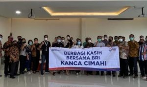 Bank Rakyat Indonesia (BRI) Cimahi mengadakan kegiatan yang bertajuk Aksi BRI Peduli di Gereja Masehi Adven Hari Ketujuh Jalan Gunung Mas 66 Kelurahan Pasirkaliki Kecamatan Cimahi Utara Kota Cimahi.