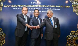 bank bjb Selenggarakan RUPST Tahun Buku 2021, BJBR Tebar Dividen Rp1,042 Triliun