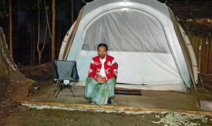 Isi Tenda Jokowi Ternyata Seperti Ini, Yuk Intip Ada Apa Saja di Sana
