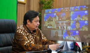 Ini Harapan Airlangga Hartarto Soal Pengelolaan Sumber Daya Air Nasional Menteri Koordinator Bidang Perekonomian, Airlangga Hartarto saat Sidang Pleno pertama di tahun ini, Selasa (1/3).