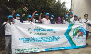 relawan RidwanKamilKita telah bergaung di Bandung Raya, Sukabumi, Bekasi dan beberapa tempat lainnya untuk mendukung Ridwan Kamil