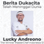 Lucky Andreono, Juara Master Chef Indonesia Season 1 Meninggal Dunia