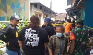 TKP (Tenpat Kejadian Perkara) Ibu gorok 3 anaknya (jpnn)