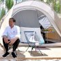Cegah Ular Masuk Tenda Jokowi, Paspampres Sebarkan Garam