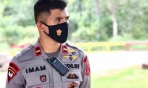 Ipda Imam Agus Husein, perwira Brimob yang meninggal saat mengamankan aksi demontrasi 11 April 2022. (ist)
