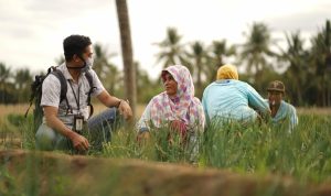 Salah satu nasabah BRI yang juga penerima KUR. (ist)