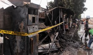 Bengkel Motor di Pasar Gedebage Kebakaran, Kerugian Mencapai Rp200 Juta