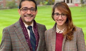 Tsamara Amany bersama sang suami Ismail Fajrie yang diserang secara verbal dan rasisme. (instagram @tsamaradki)