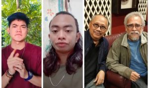 Iwan Fals dan Ebiet G Ade juga jadi bahan paradi video Tri Suaka dan Zidan. (ist)
