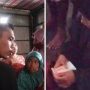 Tangkapan layar video, Jenazah dilarang dimandikan oleh rentenir yang datang menagih utang. (facebook/Arnida Putri Bungsu)
