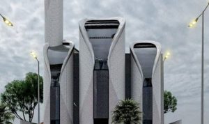 Daftar Masjid Dengan Desain Unik Karya Ridwan Kamil, Salah Satu Dibangun di Gaza Palestina Masjid Syeikh ‘Ajlin, Salah satu masjid dengan desain unik karya Ridwan Kamil yang dibangun di Gaza Palestina. ist