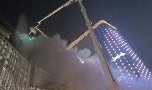 kebakaran di Tunjungan Plaza Surabaya. (Wahyu Zaunar Bustomi/Jawa Pos)