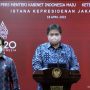 Airlangga Hartarto mengatakan, program pemulihan ekonomi nasional sudah berjalan sesuai ketentuan dengan menghasilkan nilai postif.