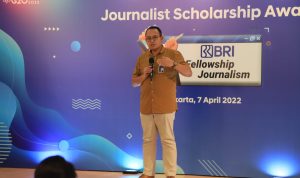 BRI, memberikan perhatian yang berkelanjutan kepada Jurnalis Indonesia dalam program beasiswa S2 dengan nilai nominal yang sangat besar
