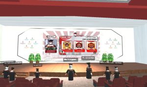 Perdana, Telkom University Laksanakan Wisuda di Dunia Mataverse