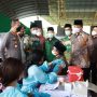 Antisipasi Penularan Saat Mudik Lebaran, Polresta Bandung Gelar Sejuta Vaksin Booster bersama Kemenag dan NU