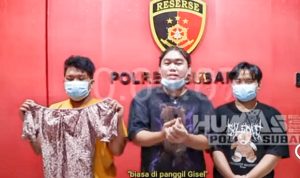 Gisel alias Renaldy Agist mengaku sebagai pemeran dalam video yang viral di media sosial bersama dua temannya. (instagram Polres Subang)