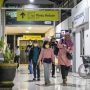 Pemudik di Stasiun Kiaracondong. (Foto: Arfan/Jabar Ekspres)