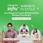 Program live di media sosial yang telah berlangsung pada 16 April 2021 itu disiarankan langsung di Tokopedia Play.