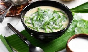 Cara Membuat Cendol, Hidangan Segar Cocok Untuk Buka Puasa Ilustrasi Cara Membuat Cendol (pinterest)