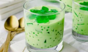 Ilustrasi menu buka Buko Pandan (Pinterest)