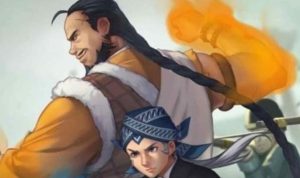 Ilustrasi Ksatriya Guning dalam Game Lokapala yang terinspirasi dari Kapiten Sepanjang dan Mas Garendi (Istimewa)