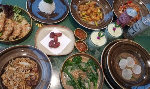 Menu buka puasa di Kafe Jenderal Kopi Buwas Nusantara.