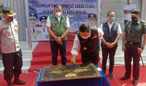 Pemprov Jabar Hibahkan Pembangunan Pasar Harapan Jaya untuk Masyarakat Kota Bekasi