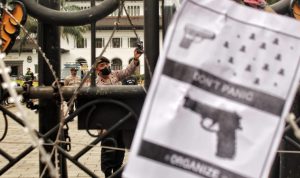 Ilustrasi: Ponsel Koordinator Massa Aksi di depan Gedung Sate sempat di hack. (Deni/Jabar Ekspres)