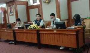 Jabar Quick Response gelar konferensi pers Program Gerobag Ramadan, Jumat (22/4). (Foto: Sandi Nugraha/Jabar Ekspres)