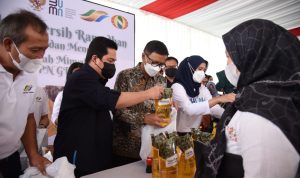 Kementerian BUMN Bersama PTPN dan Pemkab Bandung Gelar Pasar Murah