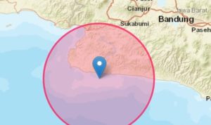 Gempa dengan kekuatan 4,8 Magnitudo guncang Sukabumi pada tengah malam, Selasa (26/4/2022)