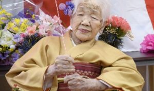 Kane Tanaka, Manusia Tertua di Dunia, Meninggal pada Usia 119 Kane Tanaka, manusia tertua di dunia, meninggal dunia (gambar Reuters)