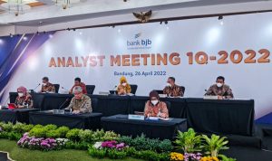 Bank bjb berhasil mencatatkan kinerja positif pada triwulan I tahun 2022.