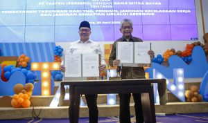 Kolaborasi bank bjb dan Taspen Kelola JHT, Jaminan Kecelakaan Kerja dan Jaminan Kematian