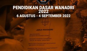 Perkuat Pendidikan Karakter Generasi Muda, Wanadri Kembali Gelar Diksar untuk Masyarakat Umum