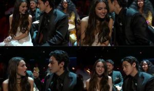 V BTS Dekati Olivia Rodrigo? Lihat Tingkahnya di Grammy Awards