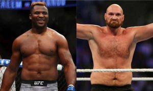 Sang Juara Tinju Tyson Fury Berencana untuk Melawan Sang Juara UFC Francis Ngannou