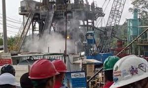 Lokasi Kebocorann gas yang mengakibatkan 21 warga mengalami keracunan. (ist)