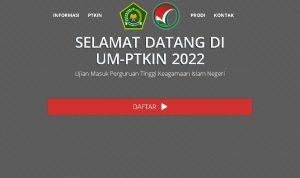 Link Pendaftaran UMPTKIN 2022, Lengkap dengan Tata Cara, Syarat dan Jadwal Ujian