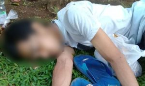 Tangkapan layar video viral, korban begal di jalur Alternatif Puncak, yang ternyata Hoax.